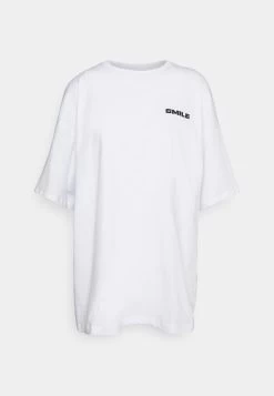 Even&Odd Cut Smile - T-Shirt Print - White -Even&Odd a67ad20b62bd46ebbeaa64095d4484fb