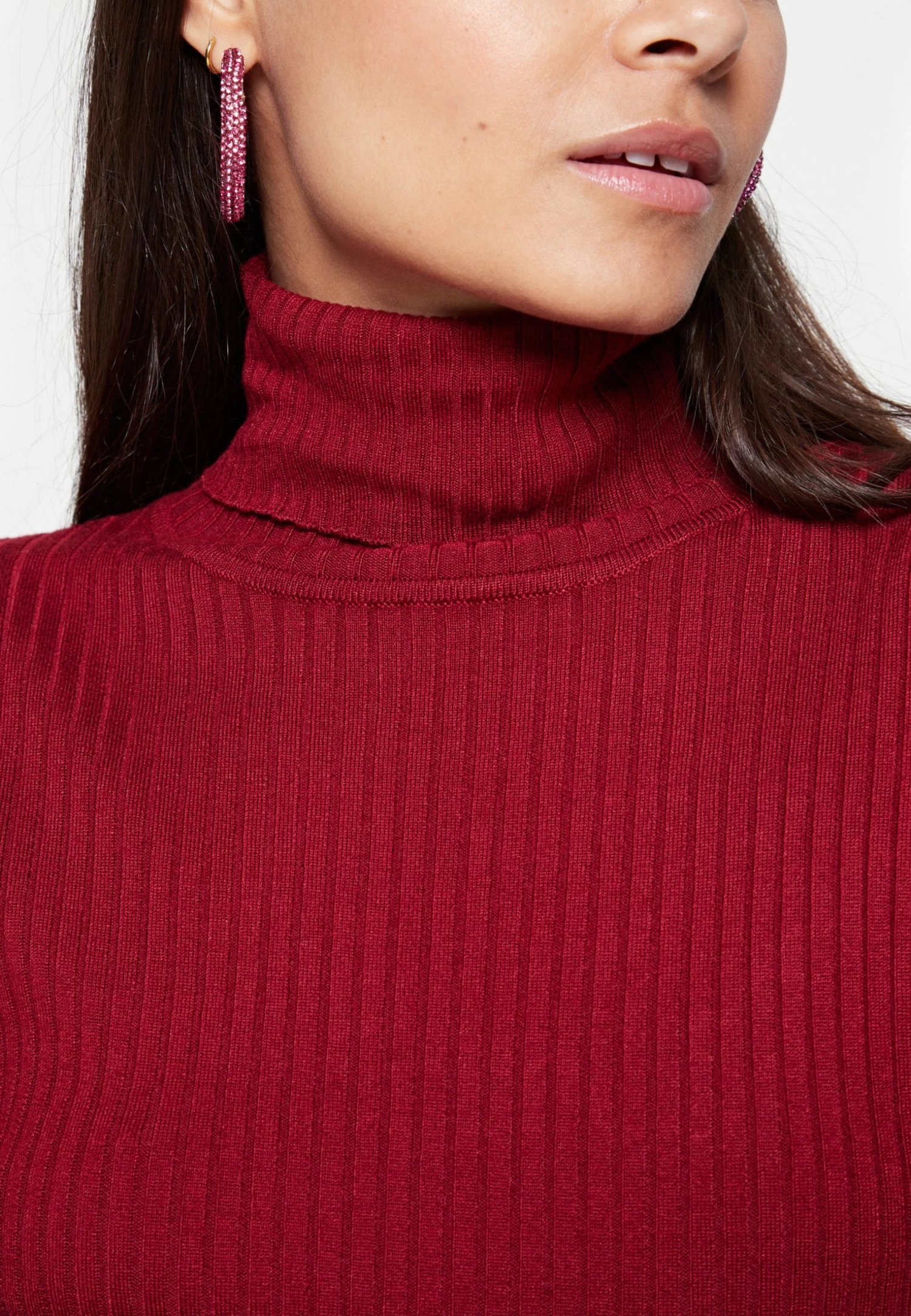 Even&Odd Trui - Dark Red 8 Even&Odd Trui - Dark Red - Afbeelding 6