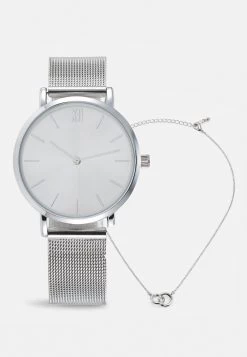 Even&Odd Set - Ketting - Silver-Coloured