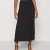 Even&Odd Basic Maxi Skirt - A-Lijn Rok - Black -Even&Odd b15847fa824c41b2ada5f9c60819d72d