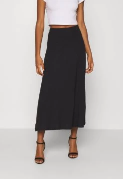 Even&Odd Basic Maxi Skirt - A-Lijn Rok - Black