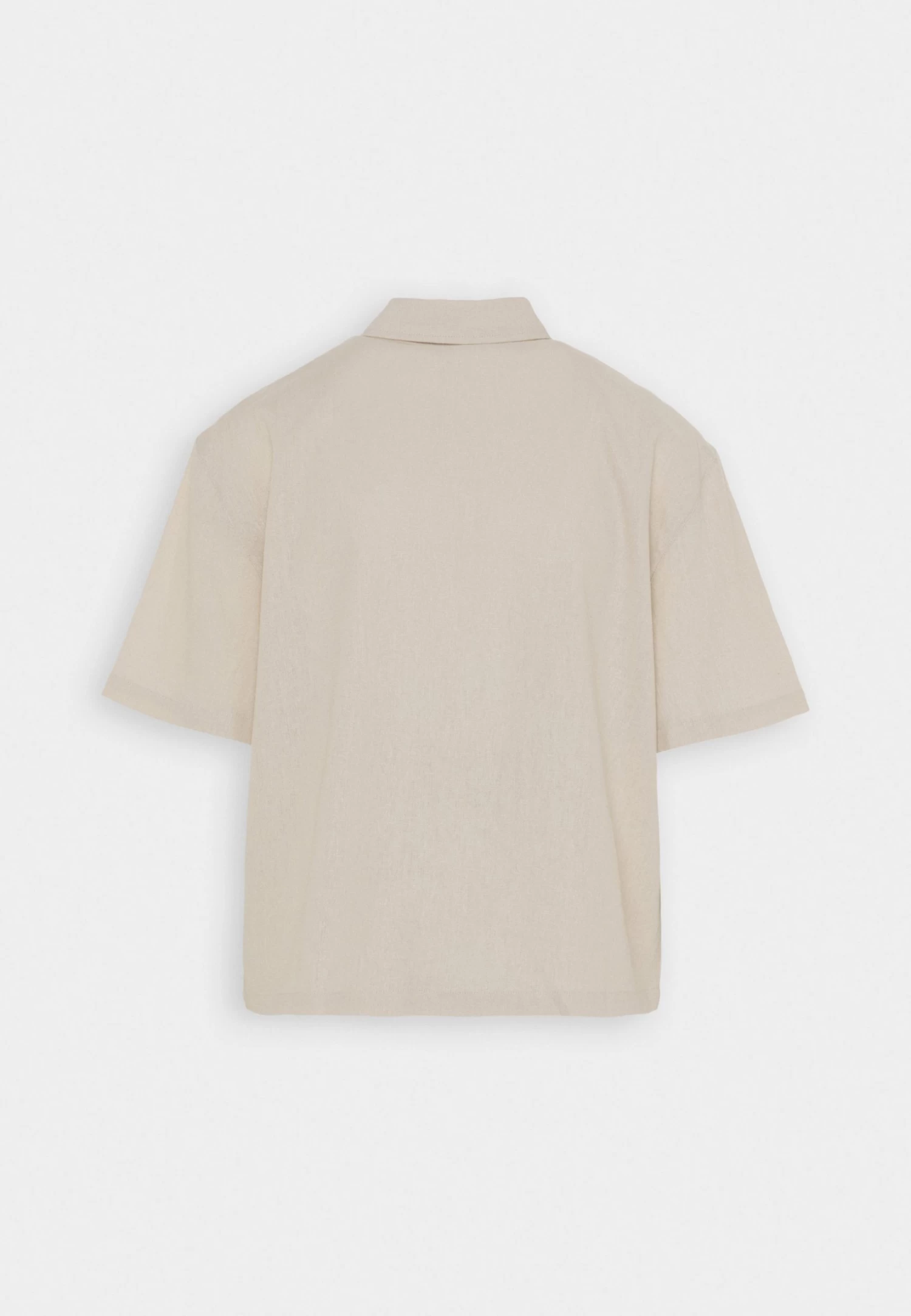 Even&Odd Linen-Mix Button Down Blouse - Overhemdblouse - Beige 8 Even&Odd Linen-Mix Button Down Blouse - Overhemdblouse - Beige - Afbeelding 6