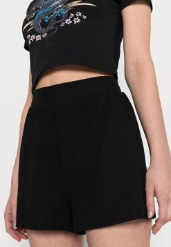 Even&Odd 2 Pack - Shorts - Black/Light Grey -Even&Odd b9189d03d6084ee0b11153ba480fbba4