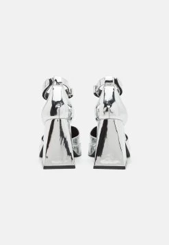 Even&Odd Plateaupumps - Silver-Coloured -Even&Odd bbd50063bfa849b685f379a67a14547d