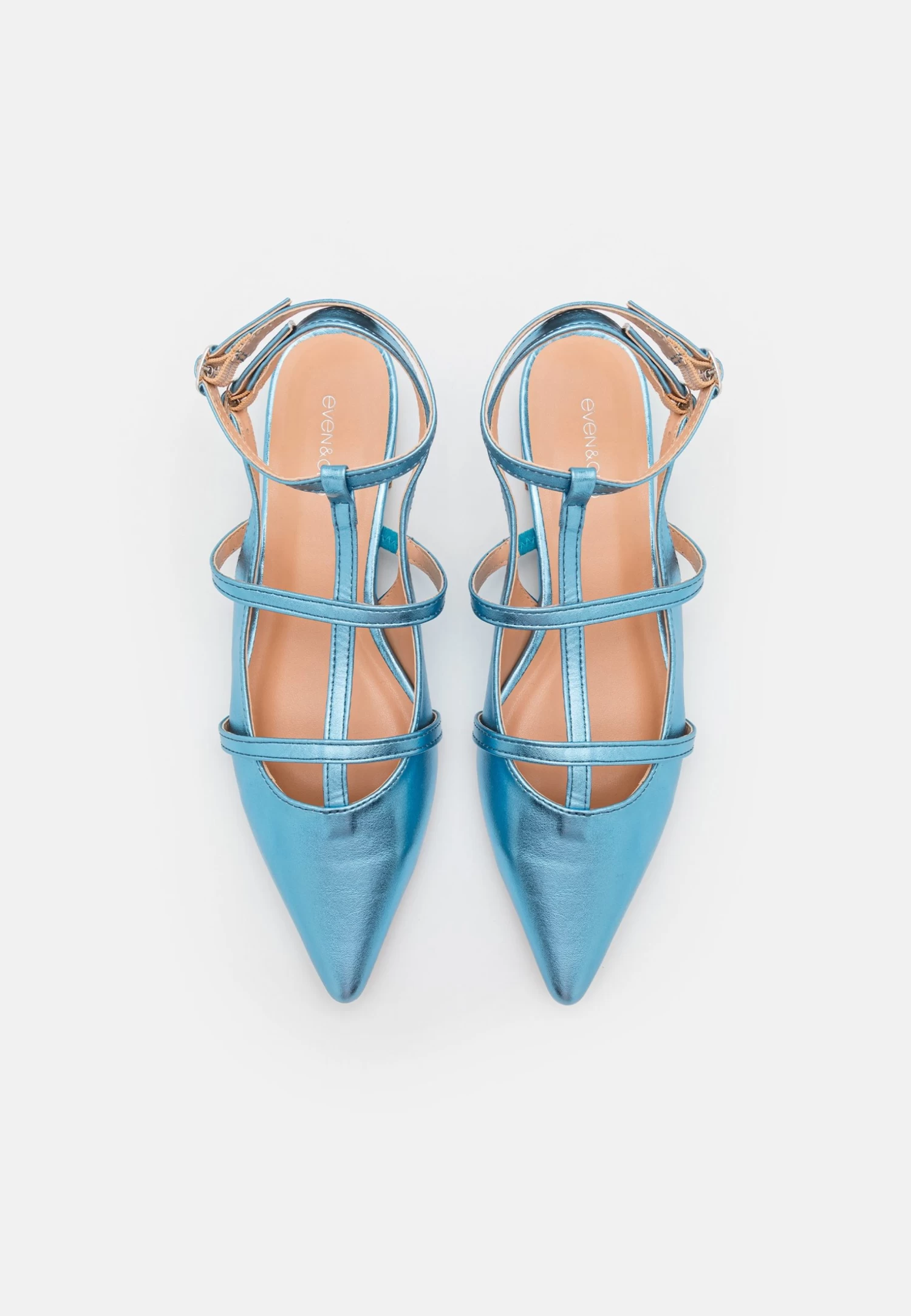 Even&Odd Slingback Ballerina´S - Blue 8 Even&Odd Slingback Ballerina´S - Blue - Afbeelding 6