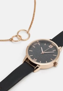 Even&Odd Set - Horloge - Gold-Coloured/Black -Even&Odd bd26f1befc0748c7a2e7c85ac5d6cf9b