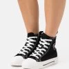 Even&Odd Love - Sneakers Hoog - Black/Pink