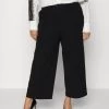 Tailored Wide Leg Culotte - Broek - Black -Even&Odd c29ff6cdb3084252bd13d0423f49c198