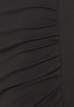 Even&Odd Asymetric Overlap Wrap Mini High Waisted Skirt - Kokerrok - Black -Even&Odd c3b00d1f7c3a4fba9fec299d9899a164