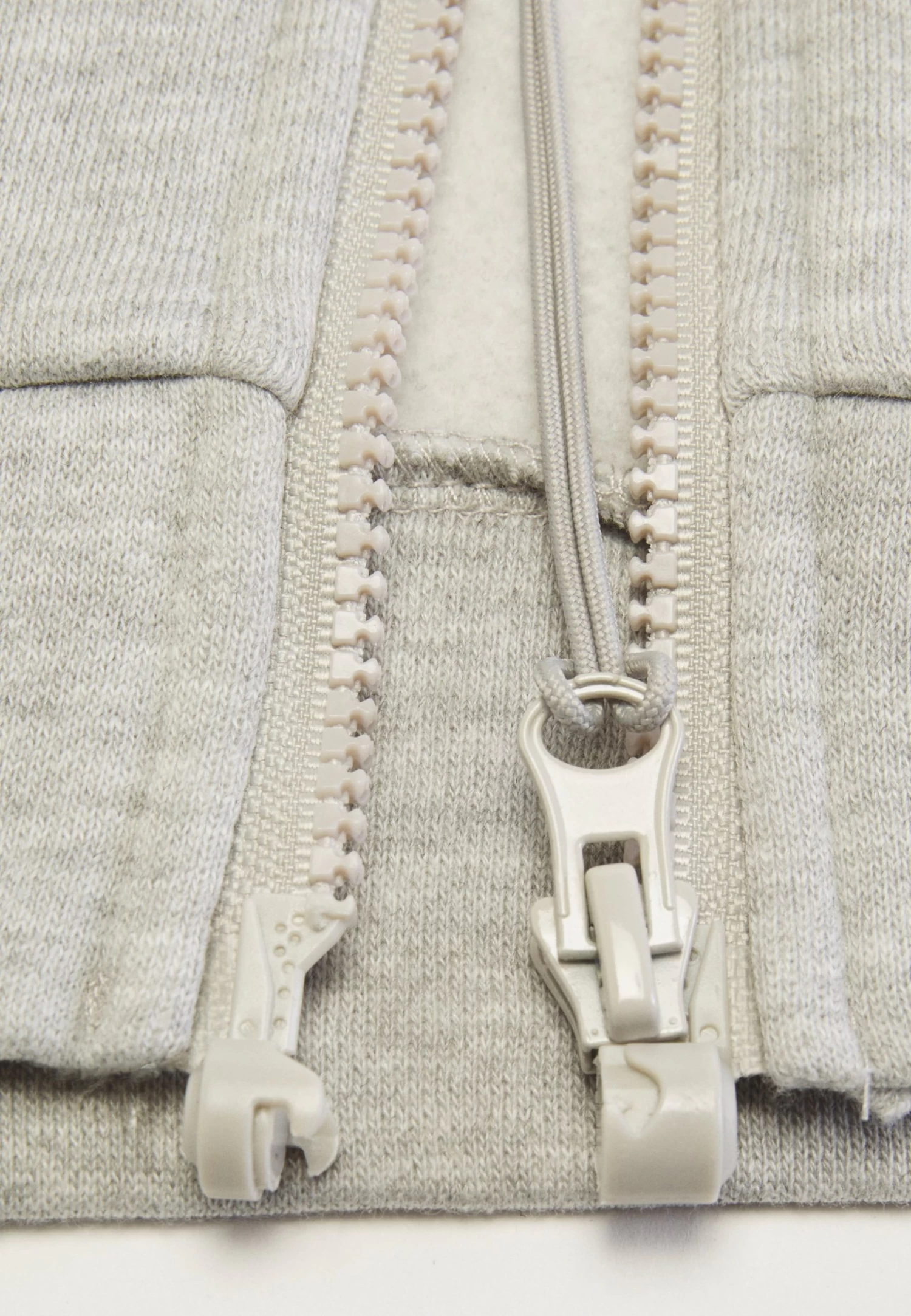 Even&Odd Sweater Met Rits - Mottled Grey 11 Even&Odd Sweater Met Rits - Mottled Grey - Afbeelding 9