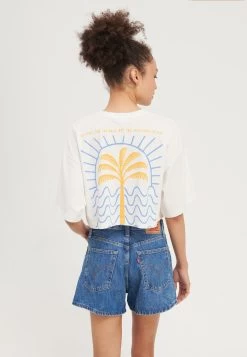 Even&Odd T-Shirt Print - Off-White