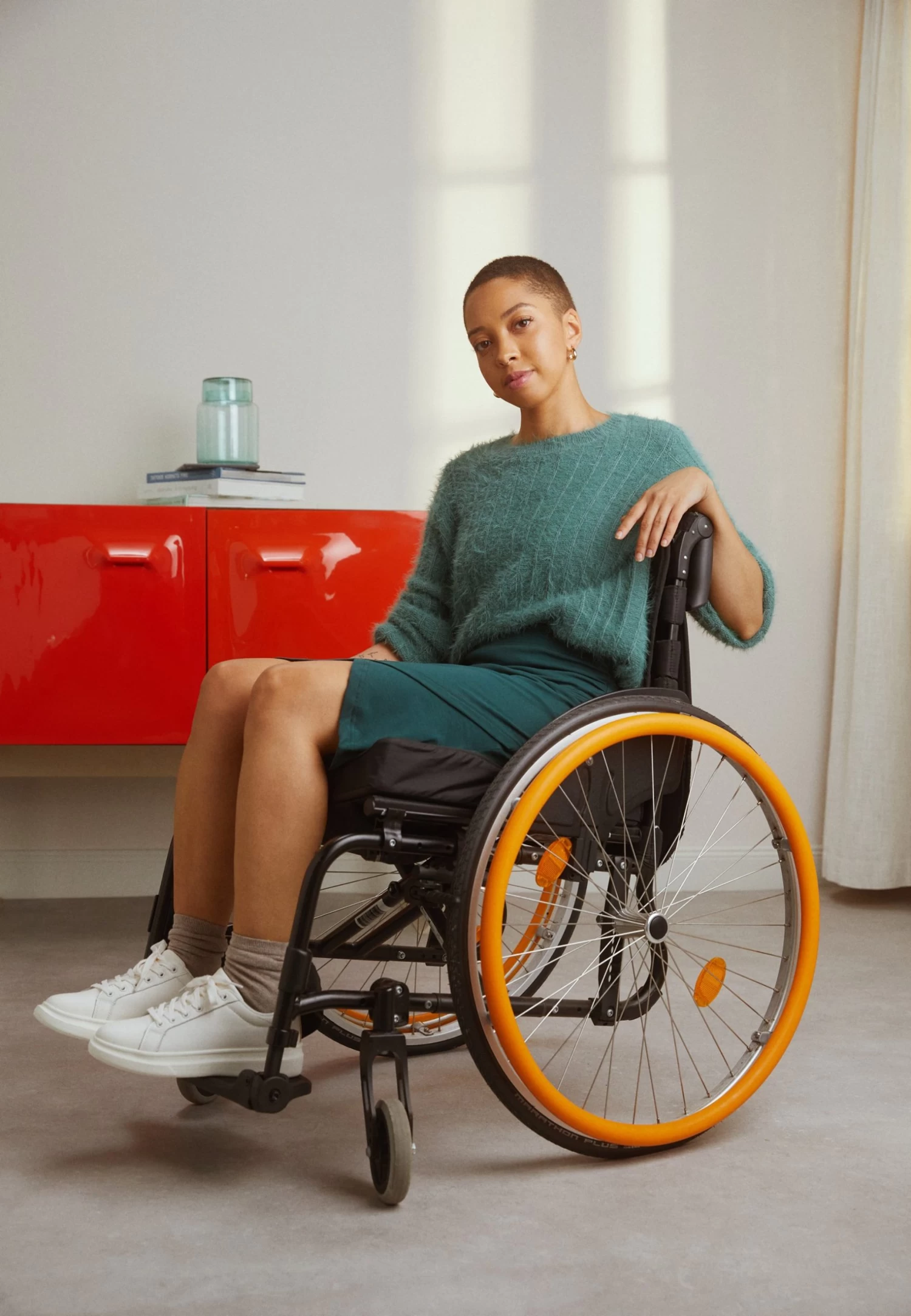 Even&Odd Kokerrok - Green 4 Even&Odd Kokerrok - Green - Afbeelding 2