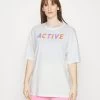 Oversized - T-Shirt Print - White -Even&Odd ce83d2d8e8ca4a5d9c0d6acb4c54f434