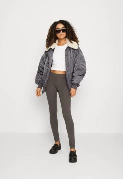 Even&Odd 2 Pack - Legging - Mottled Dark Grey/Dark Blue