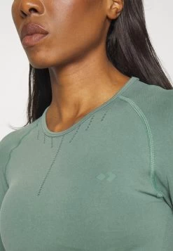 Longsleeve - Dark Green -Even&Odd d4322b41018c4ff184153b36a7ca66ba