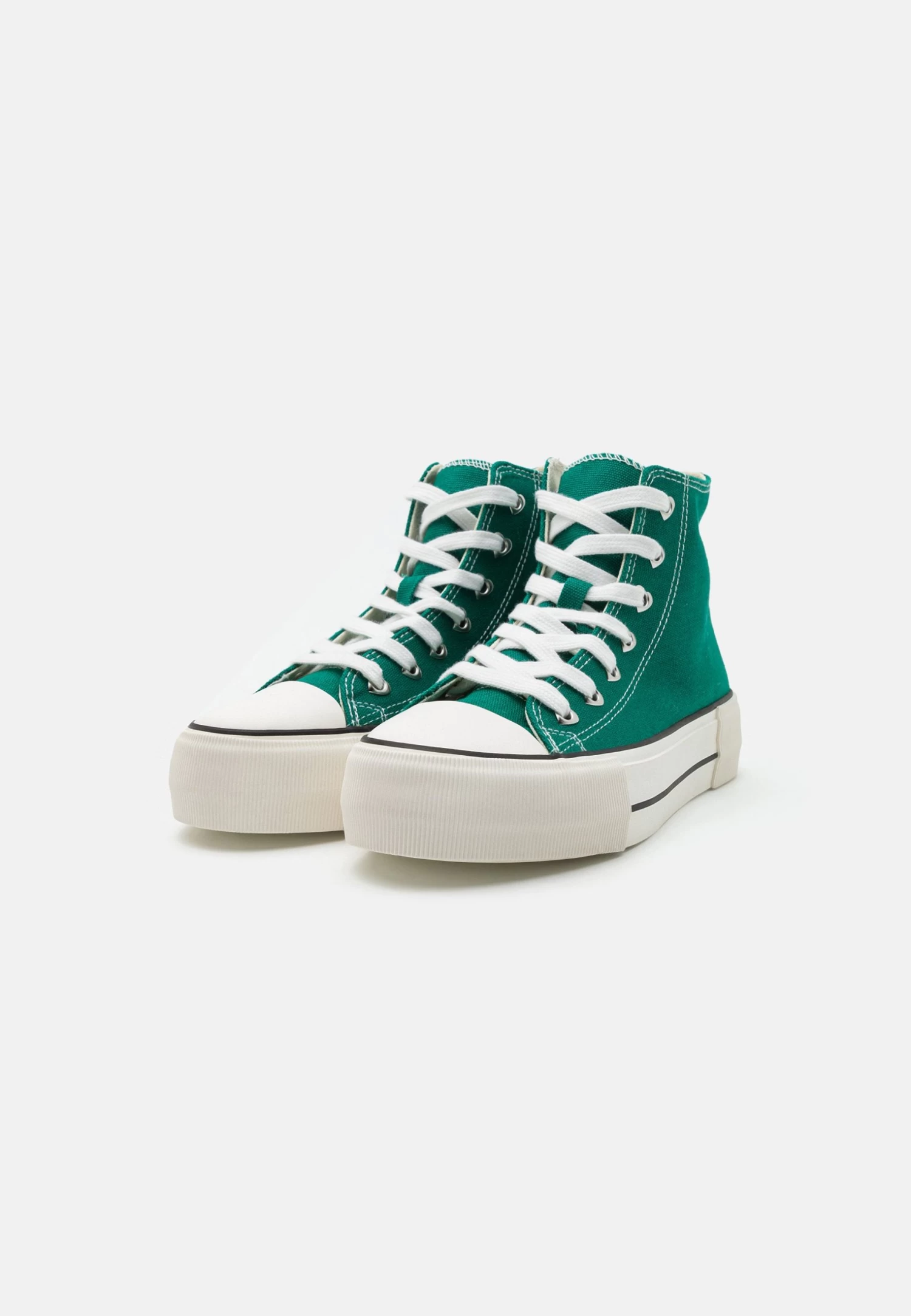 Even&Odd Sneakers Hoog - Green 5 Even&Odd Sneakers Hoog - Green - Afbeelding 3