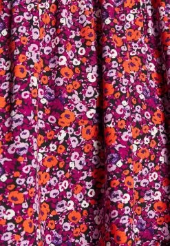 Even&Odd Sleeveless V Neck Volant Hem Flared Mini Dress (Eo-Ss23-C135-Sj) / Black - 802_Pink - 402_Orange - 205 - Jurk - Black - 802_Pink - 402_Orange - 205 -Even&Odd e0681406629f433d80e895f4ef4292e2