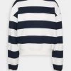 Even&Odd Sweater - Dark Blue/White -Even&Odd e459073608c942cf8558b22f77019736