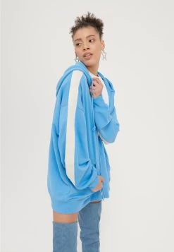 Even&Odd Sweater Met Rits - Blue