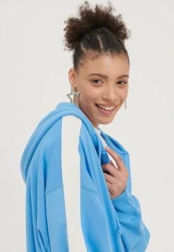 Even&Odd Sweater Met Rits - Blue 11 Even&Odd Sweater Met Rits - Blue -Even&Odd e74a6dd4c1c444088db3b003e98c1ca1