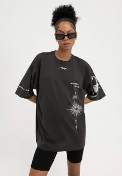Even&Odd T-Shirt Print - Anthracite