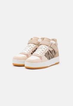 Even&Odd Sneakers Hoog - Beige/White/Light Pink -Even&Odd ea5c487acba24a4ea10465c278d92c3b