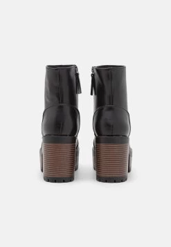 Even&Odd Enkellaarsjes Met Plateauzool - Black -Even&Odd eb011e685d4c4ed0b881e5b2b8d01f9f