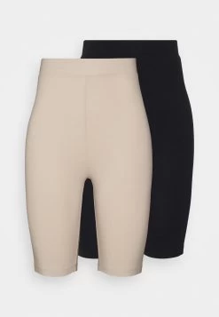 Even&Odd 2 Pack - Shorts - Black/Beige -Even&Odd ed978ce343544fb58ec693128eb607bf