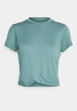 T-Shirt Basic - Blue-Grey -Even&Odd f010a9a64c8048fabaacb769cbd9e188