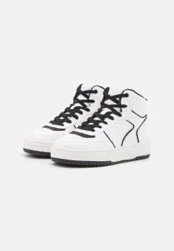 Even&Odd Sneakers Hoog - White/Black -Even&Odd f0219dc0f0cb4e6d98664aae3a221d49