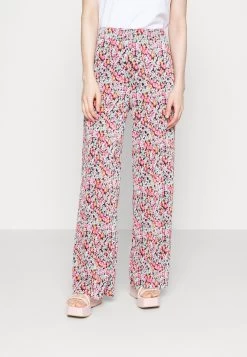 Plisse Flared Trousers- Broek - 917 - Multi-Coloured
