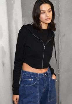 Even&Odd Sweater Met Rits - Black