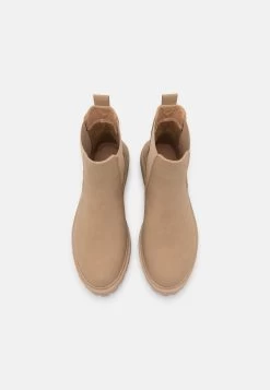 Even&Odd Enkellaarsjes Met Plateauzool - Beige -Even&Odd f86470d1c27541ceab51312b4bd61c82