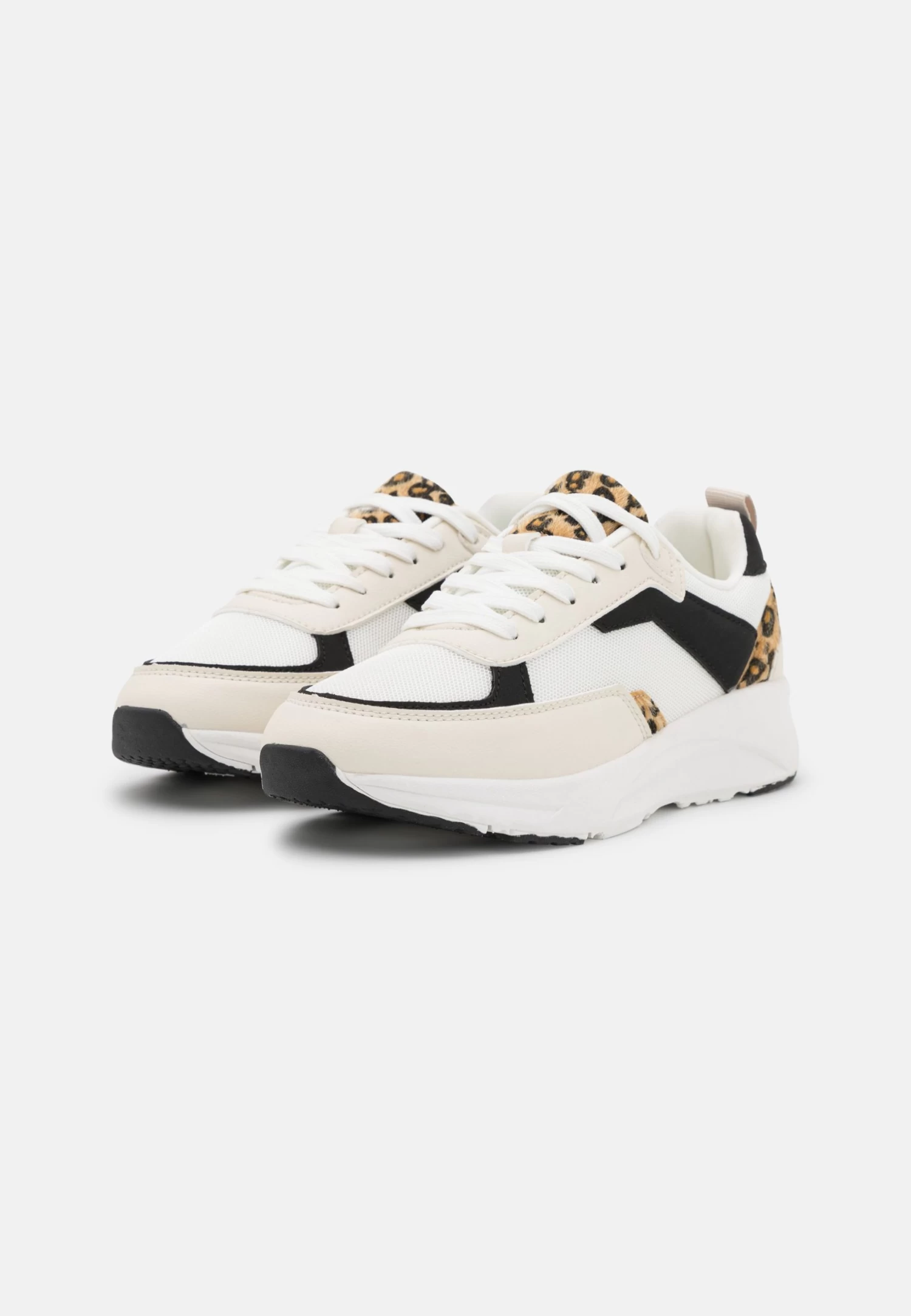 Even&Odd Sneakers Laag - White/Brown/Black 5 Even&Odd Sneakers Laag - White/Brown/Black - Afbeelding 3