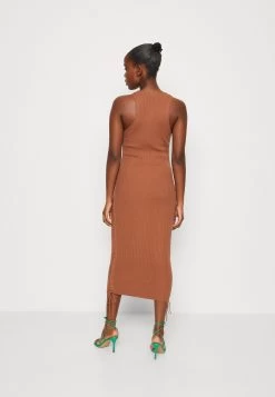 Even&Odd Gebreide Jurk - Brown -Even&Odd ff73b83687d6443d83224aa11fed76be